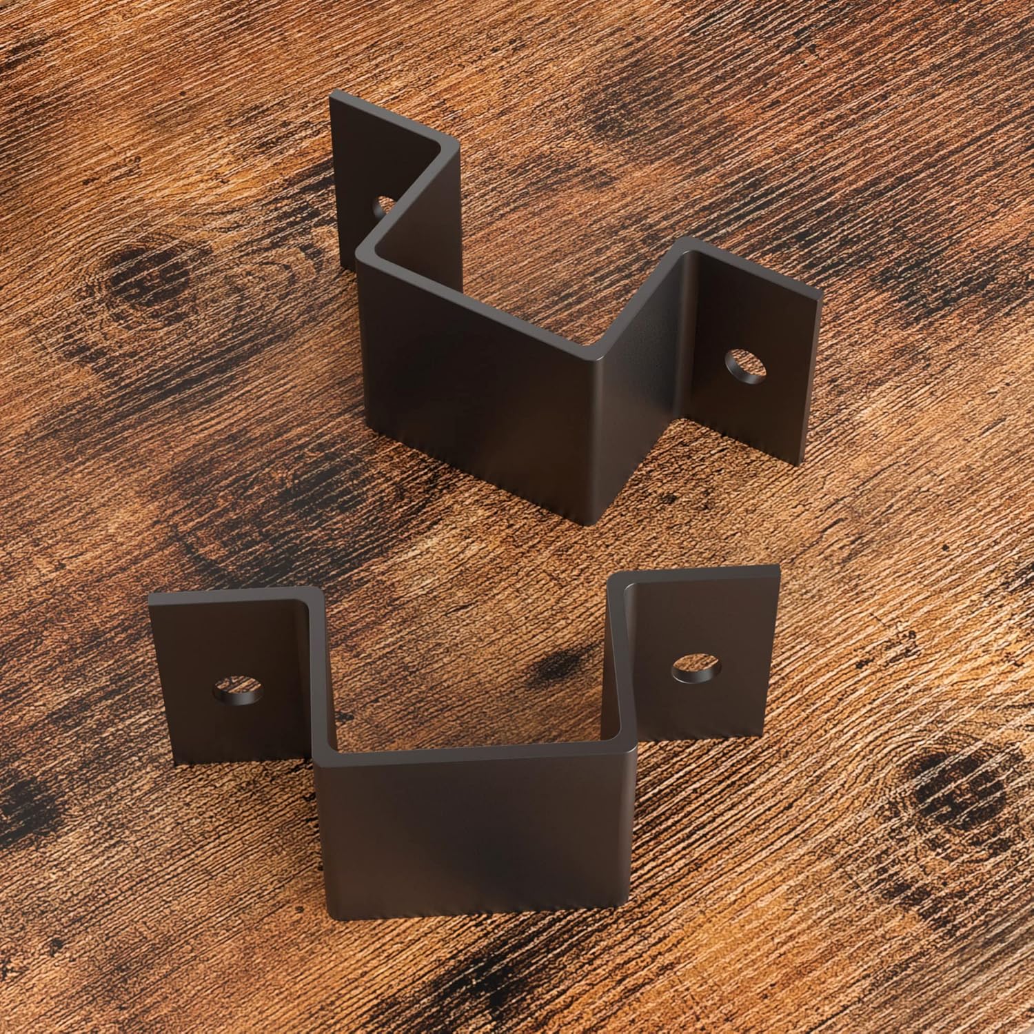 IRONCK Bookcase and Bookshelves Triple Wide 6 Tiers Large Open Shelves, Etagere Bookcases with Back Fence for Home Office Decor, Easy Assembly, Vintage Brown